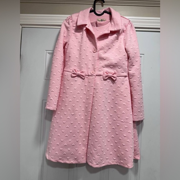 Blueberi Boulevard Other - Girls hearts coat and Dress set Size 16